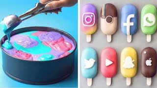 Perfect Colorful Cake Popsicle For Summer | So Yummy Cake Decorating Tutorials