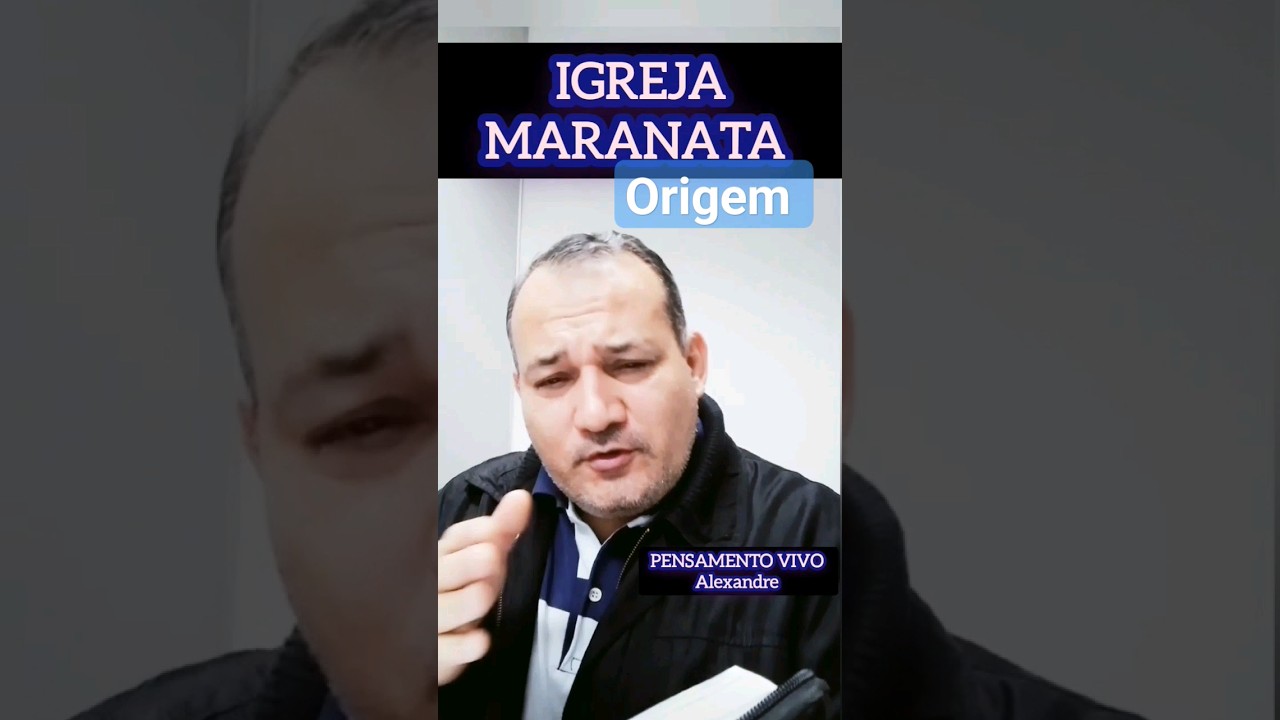 Igreja Cristã Maranata  - ICM -  qual a origem?