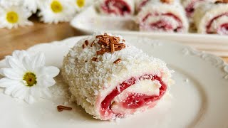 Do you have juice and milk? Make this delicious dessert👍No oven✔ Few ingredients✔
