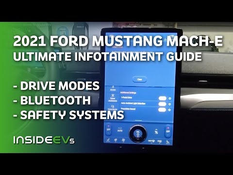 Ford Mach E Infotainment System Review for EVs