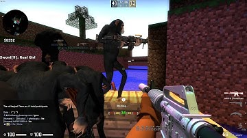 CSGO ZOMBIE ESCAPE ze_minecraft_adventure_v1_3d All Stage On Ghostcap