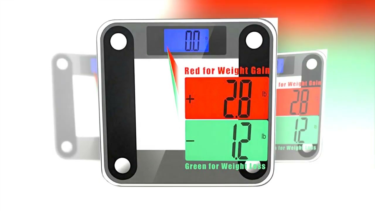 Ozeri Precision II Digital Bathroom Scale (440 lbs Capacity), with Weight Change Detection