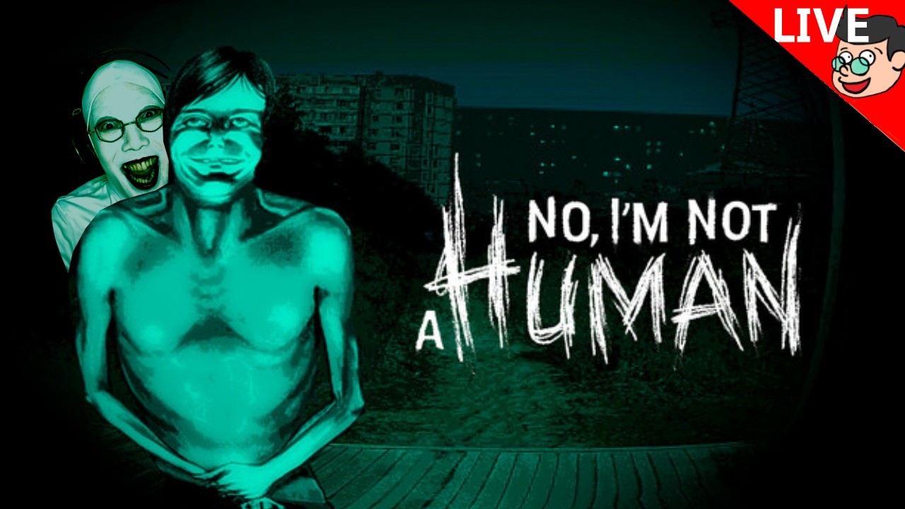 🔴【No, I'm not a Human】人間だけを家に入れるホラーゲーム【#白塗り生配信】4