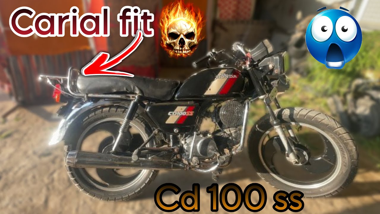 Her Honda cd 100 ss carial fitting !! Cd 100 ss modified - YouTube