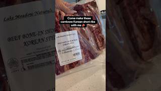 Carnivore Korean Short Ribs in the Air Fryer 🥩