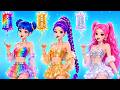 Huntrix究極の変身!レインボー vs ゴールデンディーバ対決💖🖤劇的ビフォーアフター対決