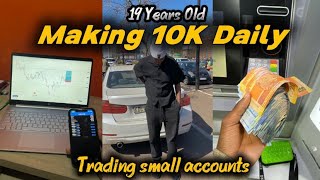 I TRIED TRADING A R400 ACCOUNT IN 5 MINUTES & THIS HAPPENED (GOLD)