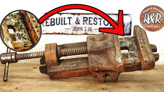 Busted Vise Restoration by Rebuilt & Restored 127,329 views 6 months ago 14 minutes, 35 seconds