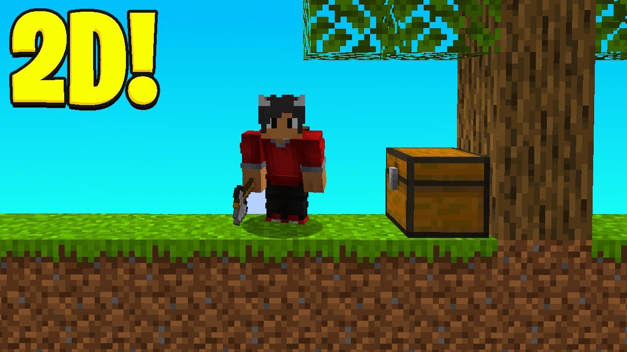 Vi Spiller Minecraft I 2D!