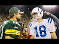 Green Bay vs. Indianapolis "Rodgers Bests Manning At Lambeau" (2008 Week 7) Green Bay's GG