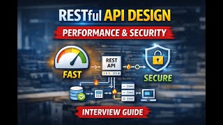 How RESTful API Design, Performance &amp; Security | Explained  Backend Interview Question
