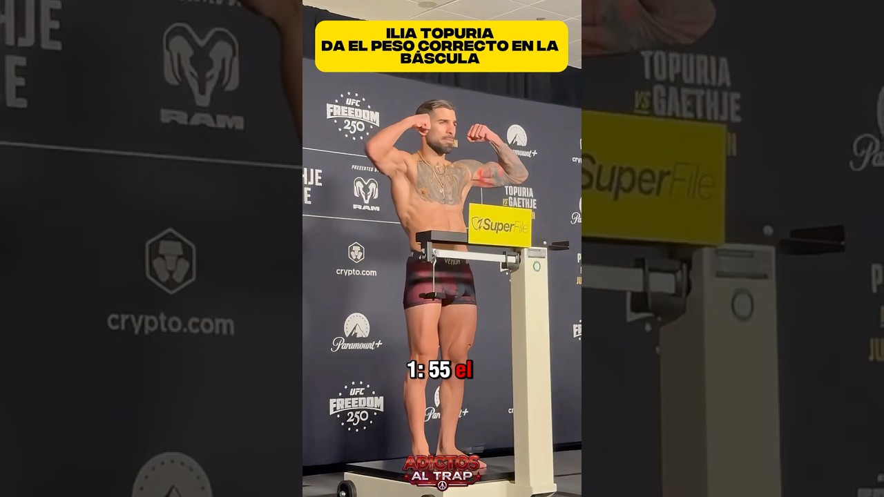 ILIA TOPURIA DA EL PESO EN LA BÁSCULA‼️😱#iliatopuria #madrid #barcelona #canarias #españa #murcia