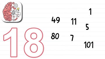 Brain Test Level 18 Walkthrough