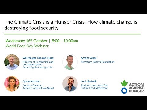 The Climate Crisis is a Hunger Crisis: How climate change is destroying food security
