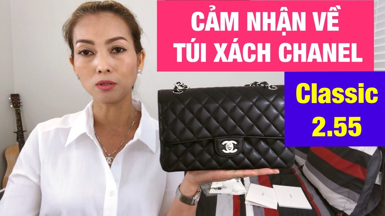 Túi Chanel Classic Cf 1112 like auth màu hồng phấn