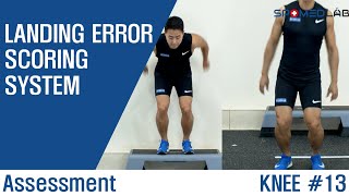Landing Error Scoring System I 전방십자인대 염좌 및 파열 평가 I Knee#13