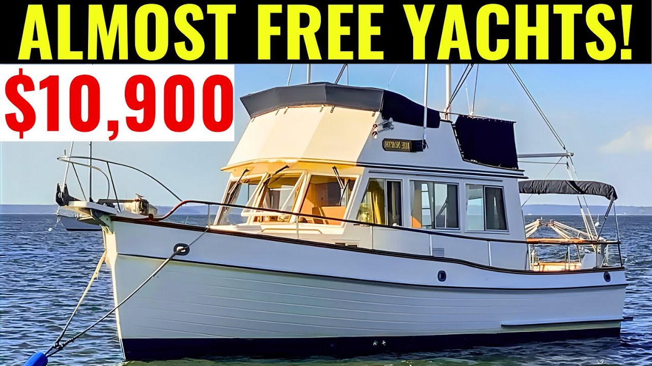 15 выгодных предложений подержанных яхт, которые долго не продержатся.