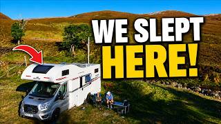 We Had Nowhere to Stay… Then We Found THIS!  NC500