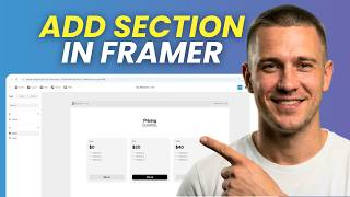 How to Add Section in Framer