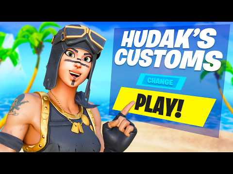 LIVE FORTNITE VBUCK CUSTOMS!