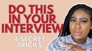How to Sell Yourself in a Job Interview (4 Secret Tricks!)