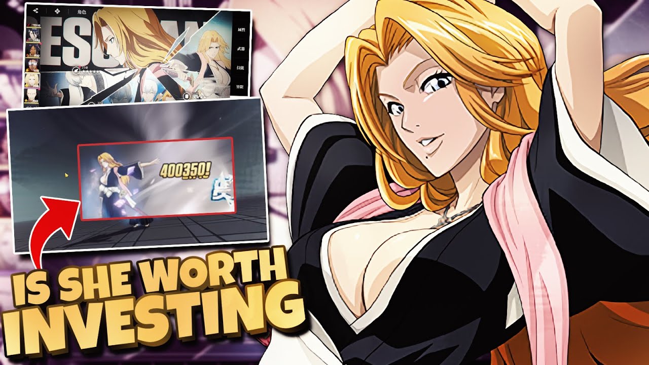 RANGIKU HAS BUGGED THE WHOLE GAME & HOW GOOD OF A SUPPORT IS SHE TO GIN - Bleach Soul Resonance