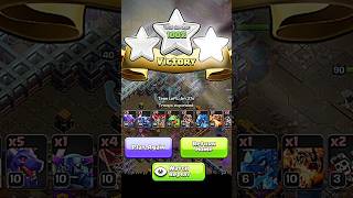 Dune Dustup Challenge NO FAIL 😳🔥| Event Challenge | Clash Of Clans #clashofclans #cocshorts