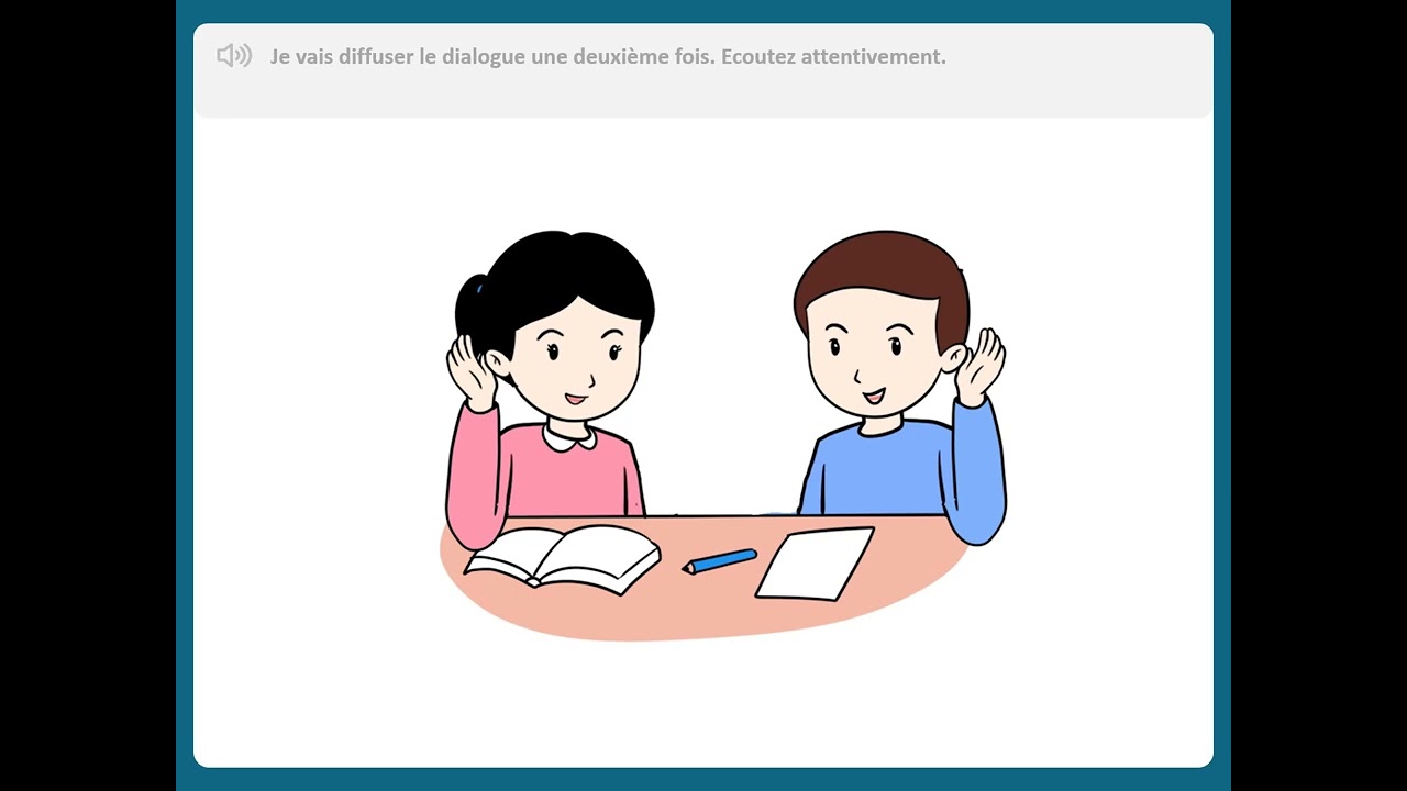 Thème 9 dialogue de la semaine 9 les sentiments, les gouts, les sens