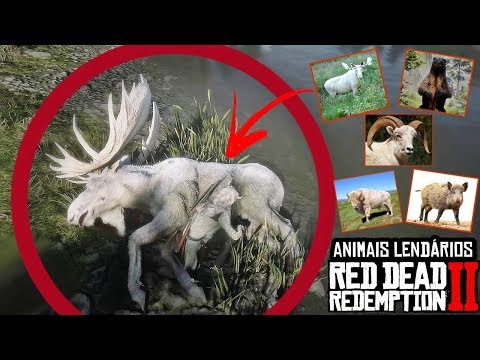 Vídeo: Red Dead Redemption 2 Locais De Animais Lendários E Como Derrotá-los