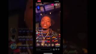 Splurge do Gun fetish music video on IG live