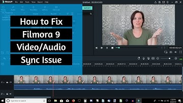 Filmora Video Editor Tutorial - FIX AUDIO SYNC ISSUE - For Beginners - How To