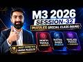 🛑 "MAINS DRILL" Puzzles Special | Mains Session 32 | SBI/IBPS PO 2026 | By Dhruva Sir