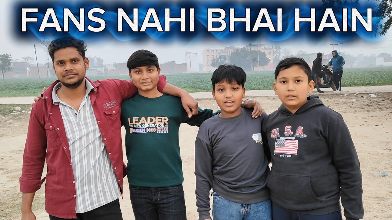 Fans Nahi Bhai Hain || Vlog Banate Waqt Mil Gaye Fans || 