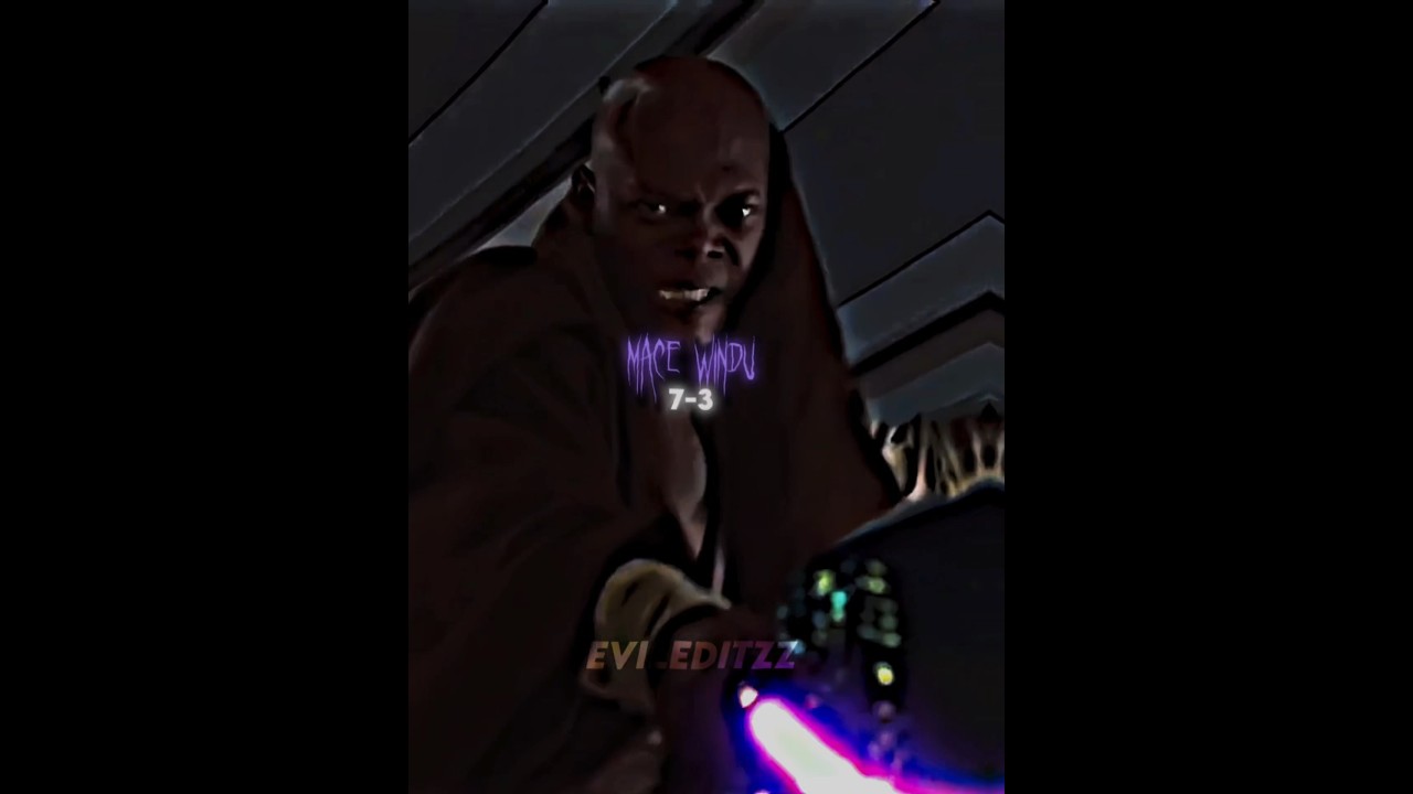 Redeemed Vader VS Mace Windu(Legends)