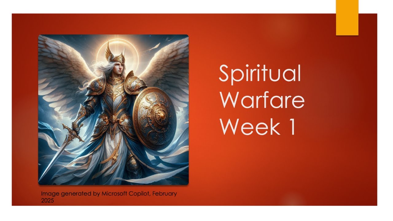Spiritual Warfare Week 1- Redeemer Lutheran (1.26.25)
