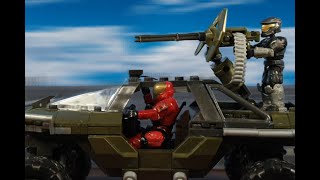 Mega Construx Halo Animation Test Compilation #1