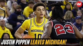 Justin Pippen LEAVES Michigan! Pippen Scottie's Son Enters Transfer Portal After 1 Season!