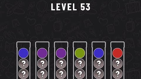 Ball Sort Puzzle Level 53 #ballsortpuzzle #ballsortpuzzlegameplay #puzzlegame #mobilegames