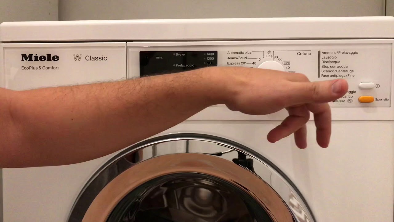 Tutorial - come utilizzare e fare la lavatrice - YouTube
