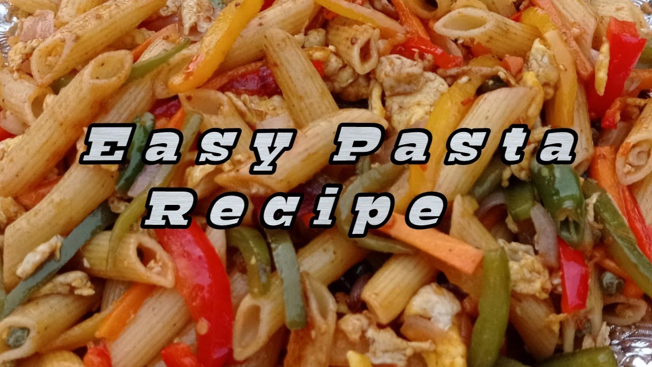 Easy pasta recipe how to make delicious homemade pasta homemade pasta recipe YouTube