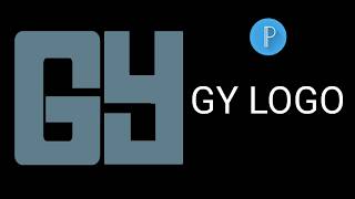 HOW TO MAKE LOGO IN PIXELLAB IN MOBILE | GY LOGO #viral #logo #trend @FaizyNhidz