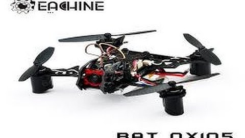 Eachine BAT QX105 unboxing Review & flight