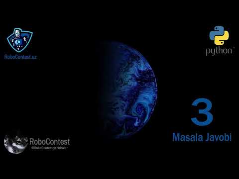 RoboContest 3-masala yechimi #python