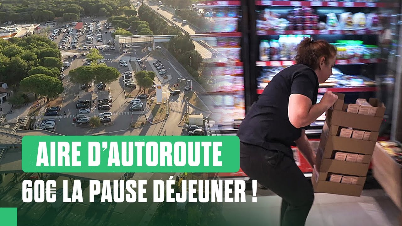 Immersion dans l'aire de Montélimar, la plus grande de France