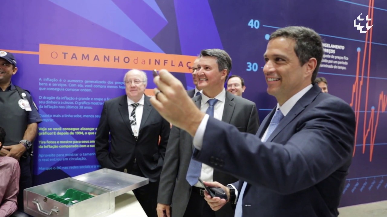 BC inaugura exposição e lança moeda em comemoração aos 25 anos do Real