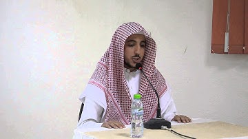تلاوة الماهر/ أحمد بن عبدالعزيز العبيدان في الامتحان التجريبي الثاني 1437هـ