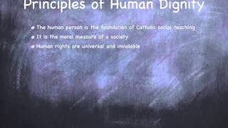 Human Dignity