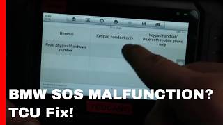 BMW TCU Problem How to Diagnose and Fix the Telematics Control Unit | Step-by-Step
