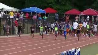 10yr William Carter 13.58s 100m Finals Mark Trail Invitational 2015