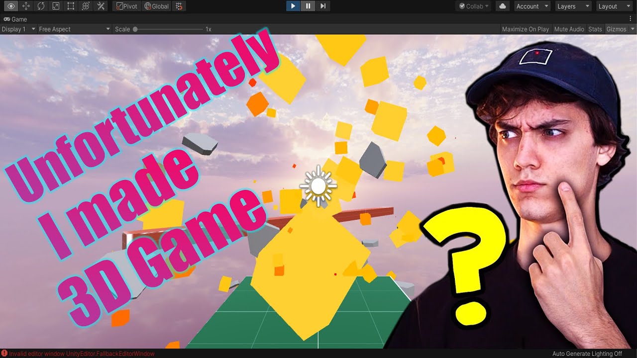 I Made A 3D Game ||Unity Development Timelapse - YouTube